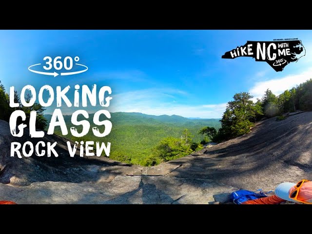 Looking Glass Rock Amazing View/Tips Brevard NC 360 VR