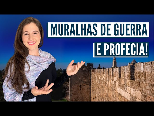 CAMINHAMOS DENTRO DAS MURALHAS DE JERUSALEM! Israel com Aline