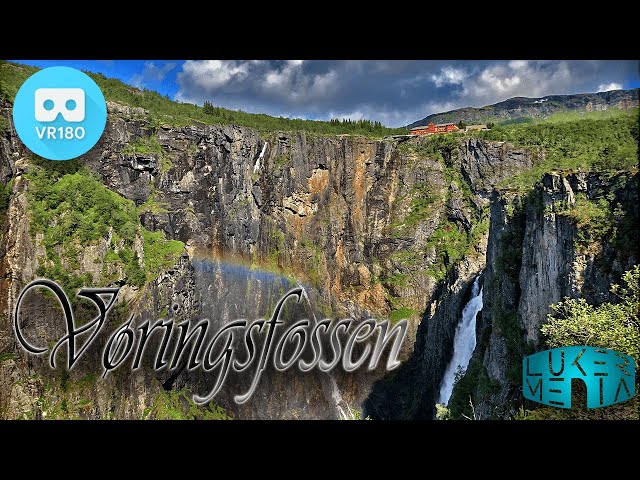 Vertigo at Vøringsfossen Falls [VR 180 3D]