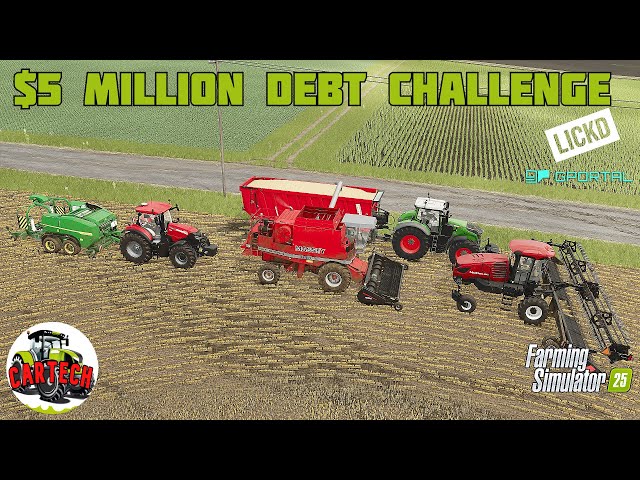 Farming Simulator 25 | $5,000,000 DEBT CHALLENGE | EP26 | FS25