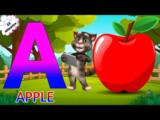 Phonics Song 2 with TWO Words in 3D-A For Airplane - ABC Alphabet Songs with Sounds for Children