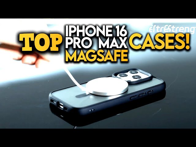 Top 8 Best iPhone 16 Pro Max MagSafe Cases! 🔥