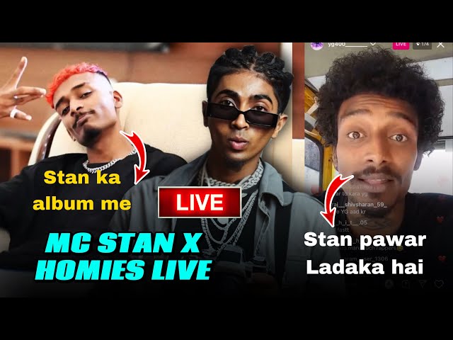 Mc stan Ex Homies Live talking about Mc stan Album MEHFEEL | Mc stan new Song