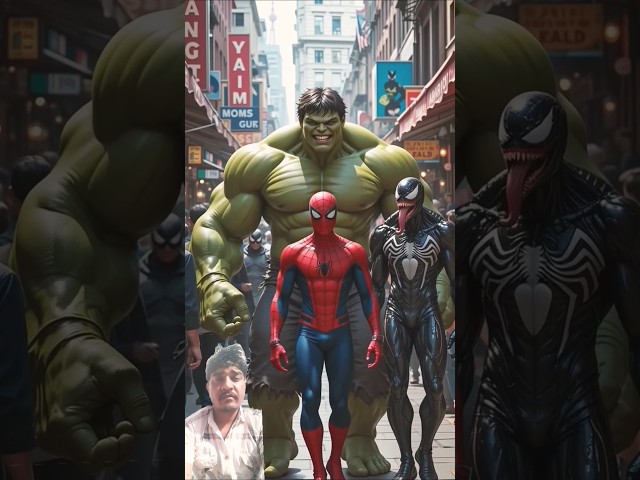 Thanos ने किया city पर हमला 😱❣️ Spiderman Vs Thanos #shorts #spiderman #shortsfeed #thanos