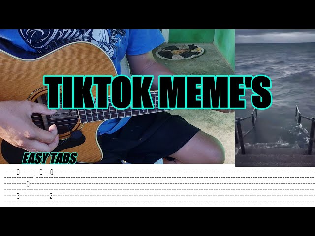 Tiktok Meme Song - Fingerstyle Guitar (Tabs)