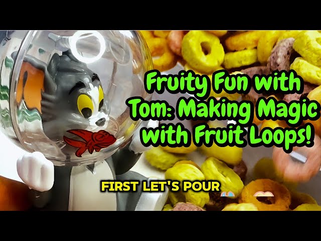 Teaching Graphs to Kids with Tom the Cat and Froot Loops! 🐱🥣