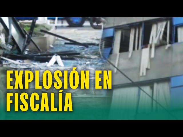 DETONAN EXPLOSIVO AFUERA DE LA FISCALÍA EN TRUJILLO