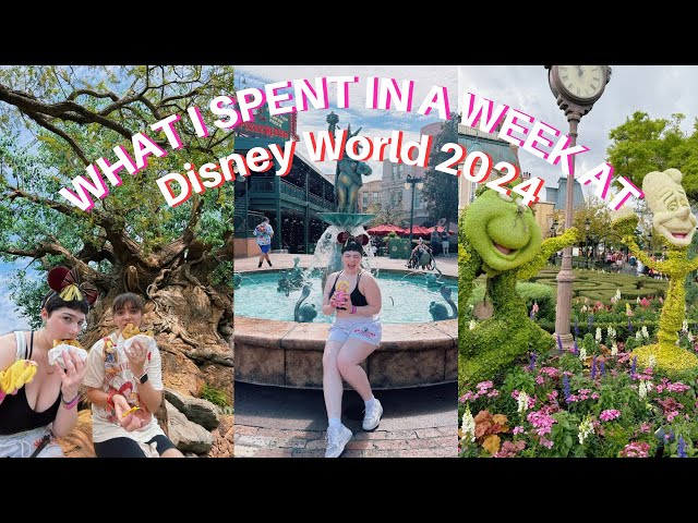 WHAT I SPENT IN A WEEK AT DISNEY WORLD 🧚🏼‍♀️ total costs, what I bought, budget tips!