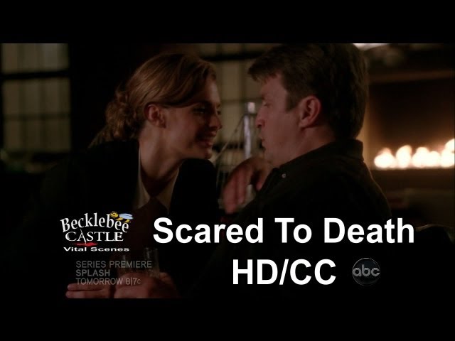 Castle 5x17 "Scared To Death"  End Scene "Be With Kate Beckett" Bucket Lists & Ice Cubes (HD/CC)