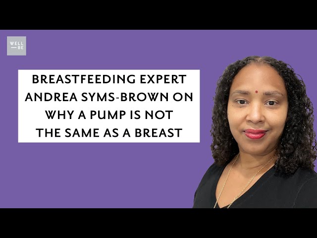 Andrea Syms-Brown on the Differences Between Breastfeeding vs Pumping