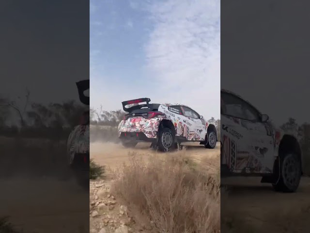 SPLASH Flat OUT Al-Rashed Rakan Toyota GR Yaris Rally 2 🇶🇦 RALLY QATAR  | رالي قطر الدولي 2025