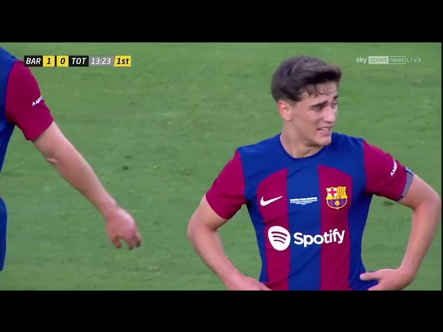 Barcelona - Tottenham Hotspur Club Friendly 2023 Full match 1st Half