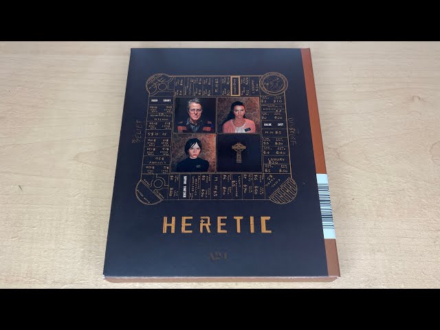 Heretic - A24 Shop Exclusive Collector’s Edition 4K Ultra HD Blu-ray Unboxing