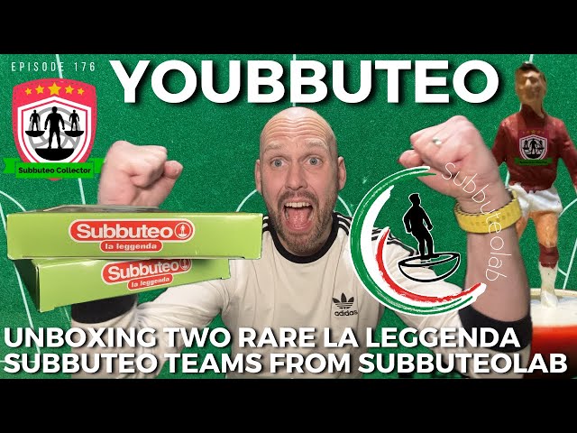 I've found 2 Rare La Leggenda Subbuteo on SubbuteoLab. Let's unbox them onYoubbuteo