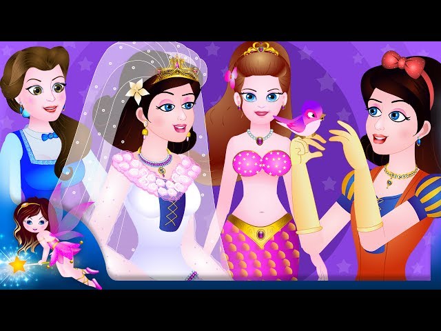 Princess Story | Fairy Tales Collection | Cinderella | Rapunzel Story | Bedtime Stories