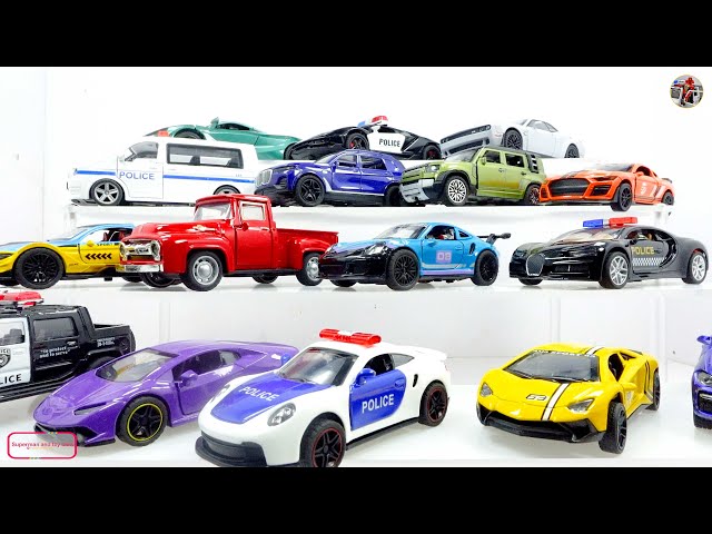 Box Full Of Model Cars-Mazda Mx5, Koenigesgg Jesko, Lamborghini Scv12, Byd Yang Wang U8,Toy car N537