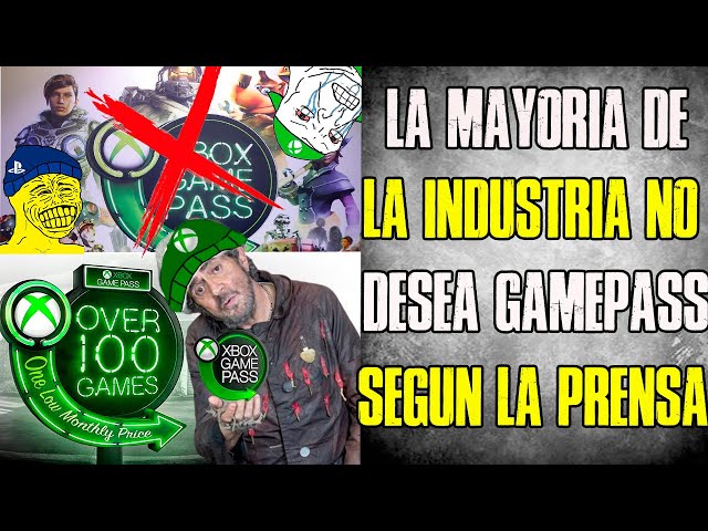 LA MAYORIA DEL MERCADO NO QUIERE GAMEPASS!!!😨 La "PRENSA" sigue con el mismo discurso desde el 2017🤣