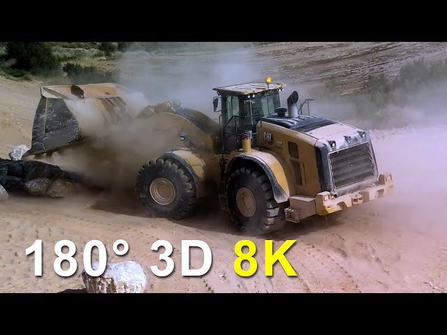 VR180 3D Immersive excavator's experience