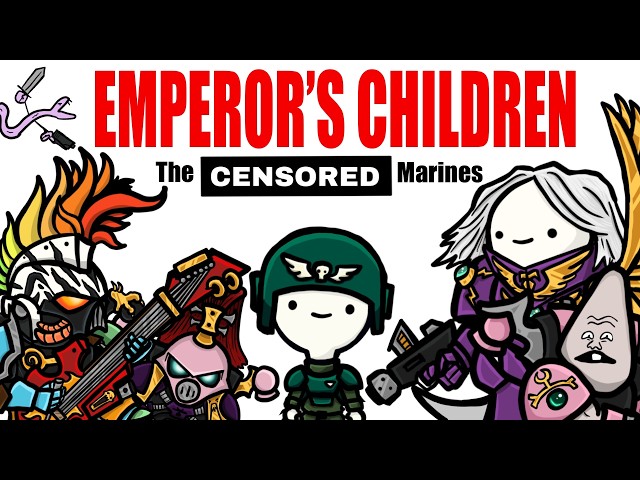 The EMPEROR'S CHILDREN: The most EVIL legion? | Warhammer 40k Lore