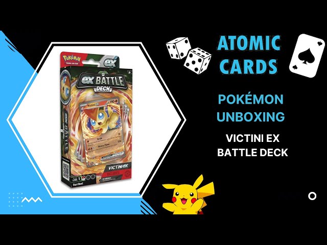 Pokémon Unboxing - Victini ex Battle Deck