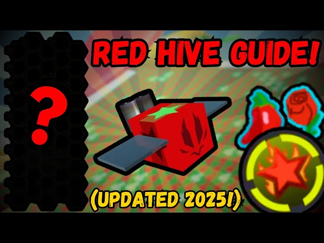 The Ultimate 2025 Bee Swarm Simulator Red Hive Guide! | Bee Swarm Simulator