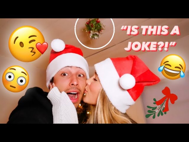 MISTLETOE PRANK *gone right* 😘🎄✨// Vlogmas Vlog #3