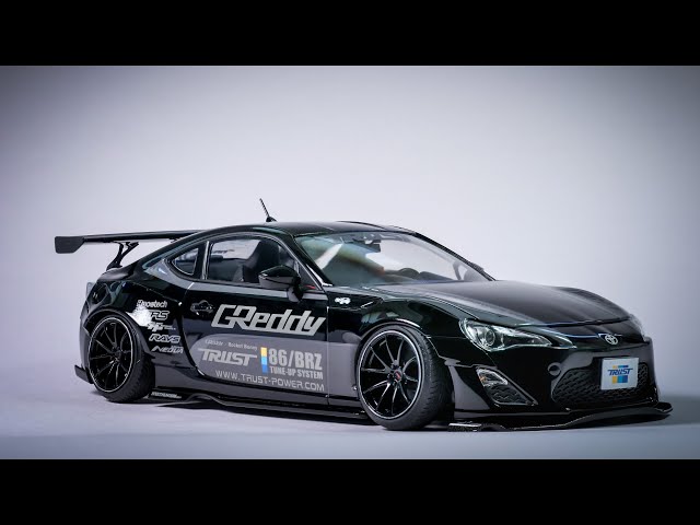 『模型時間』 1/24  AOSHIMA Greddy&Rocket Bunny TOYOTA 86