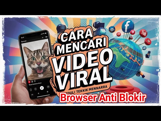 Pure Web Browser! Cara Mencari Video Viral Anti Blokir