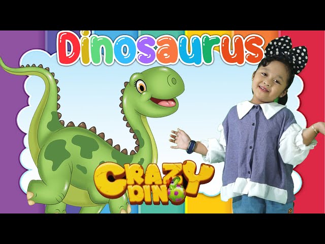 Lagu Anak Terbaru Dinosaurus Feat. Crazy Dino Volcano