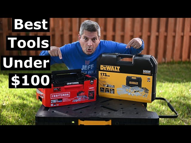 DeWalt Mechanics Tool Set vs Craftsman 216: Best Deal Under $100