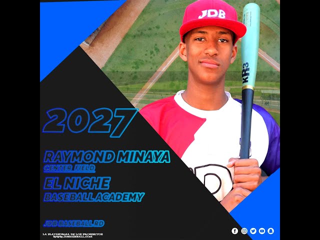 Raymond Minaya OF 2027 2028 Class From (El Niche Baseball Academy)  Date video: 11.01.2025