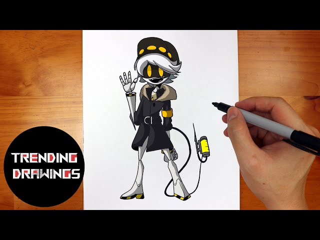 How To Draw N from Murders Drones