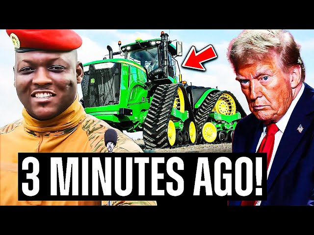 Ibrahim Traoré Boosts Agriculture! Imports 1,000 Modern Tractors via Ghana Seaport!