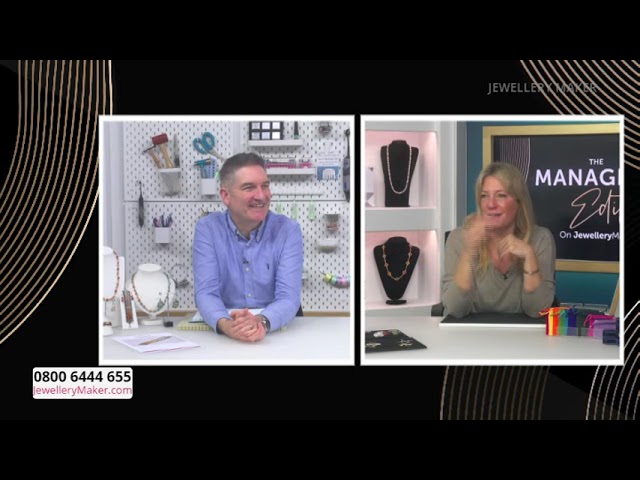 JewelleryMaker Live 09/02/2025 with Carol Roache GIA AJP & Mark Smith