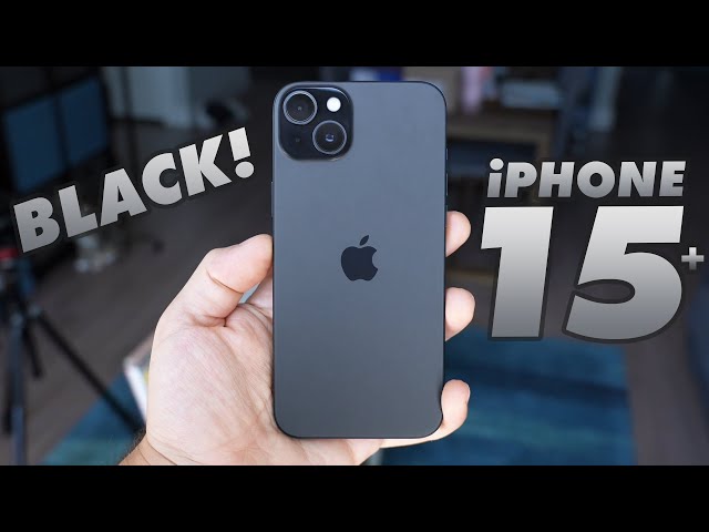 Black iPhone 15 Plus is Stealthy! Unboxing & Color Impressions!