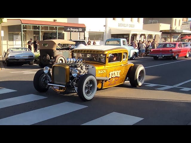 Queenscliff Hot Rods 2025 - Saturday Afternoon Street Cruising