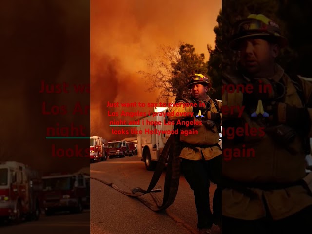 Message  to Los Angeles wild fire victims from Kyle's film productions