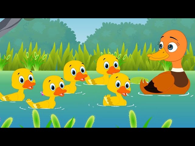 Five Little Ducks | Kids Songs | Super Simple Songs