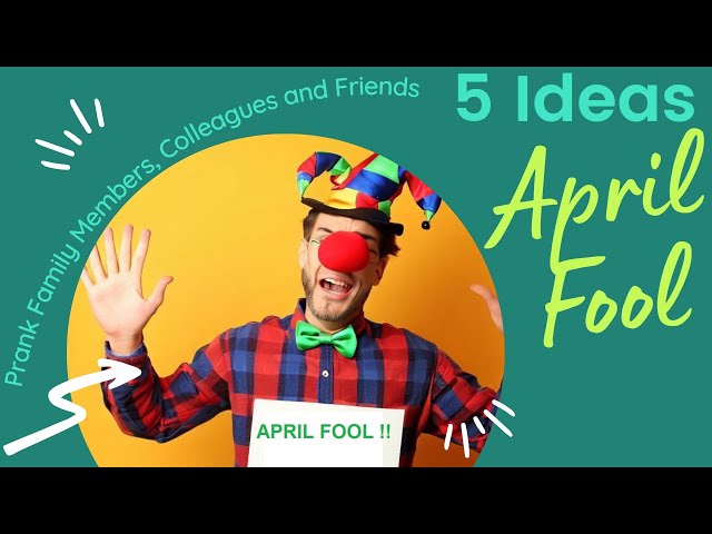 Five Quick Ideas for April Fool ! #aprilfools #aprilfool #aprilfoolsday #aprilfoolsprank