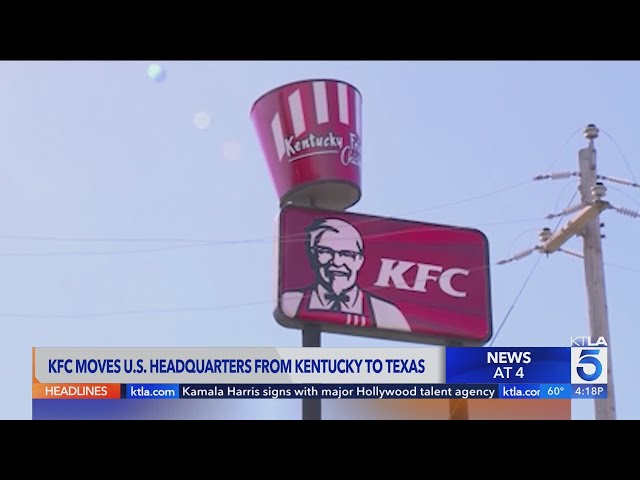 Kentucky Fried Chicken is leaving... Kentucky