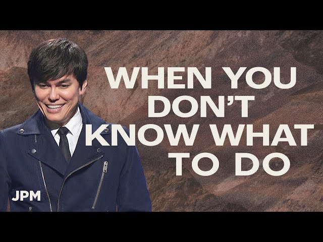 Let God’s Word Bring Clarity To Your Situation | Joseph Prince Ministries