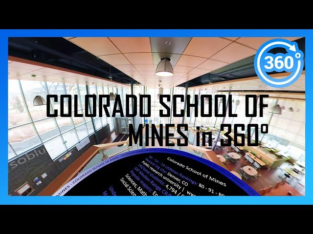 [2020] COLORADO SCHOOL OF MINES in 360° (drone/walking/driving campus tour)