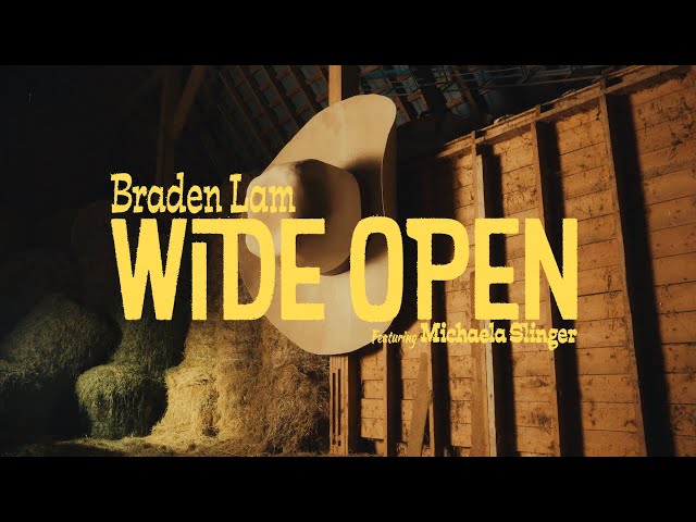 Braden Lam - Wide Open ft. Michaela Slinger (Official Music Video)