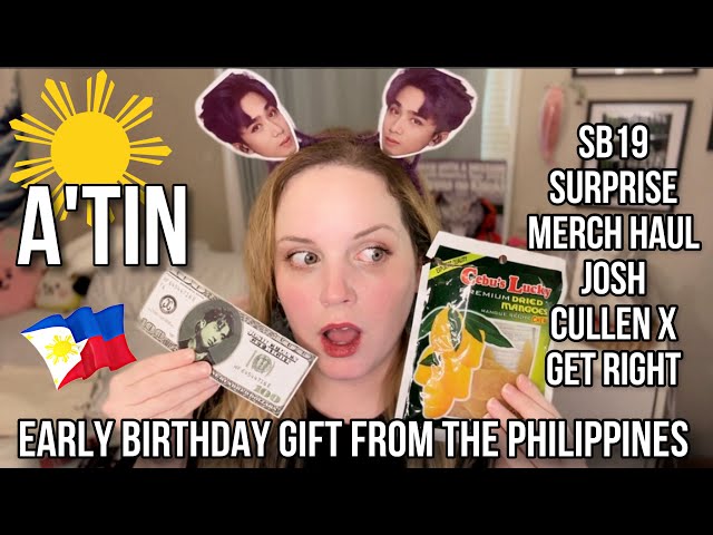 A’TIN / BBQ🍢 SB19 Birthday Unboxing | raionhime vlogs 07/18/2024 #sb19 #sb19_josh