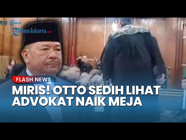 MIRIS! Wamenkum Otto Hasibuan Tak Tinggal Diam, Kecam Advokat Naik Meja: Itu Pelanggaran Kode Etik!