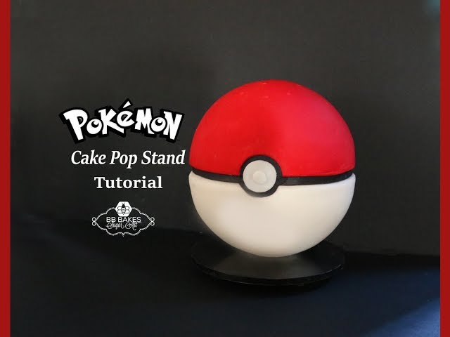 How to Make a Pokémon (Pokéball) Cake Pop Stand