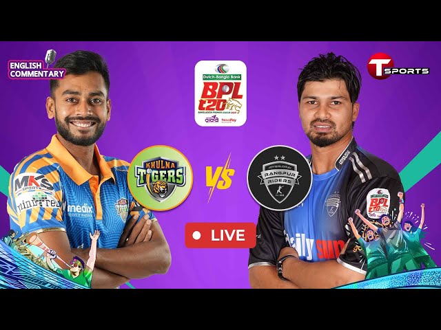 LIVE | Rangpur Riders vs Khulna Tigers, Eliminator | BPL 2025 | Cricket | T Sports