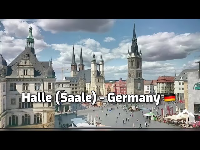 Halle (Saale) Tour | Saxony Anhalt - Germany 🇩🇪 #halle #leipzig #saale #travel #deutschland