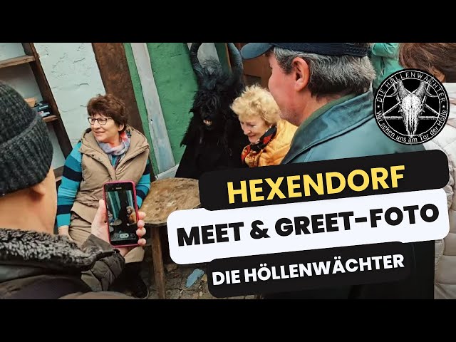 Meet & Greet mit dem Höllenwächter im Hexendorf -