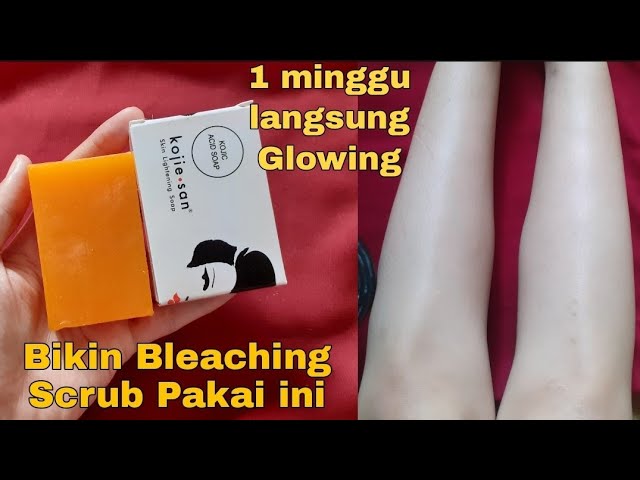 CARA AGAR KULIT CEPAT PUTIH DALAM 1 MINGGU / CARA AGAR KULIT PUTIH PERMANEN / DIY BLEACHING SCRUB